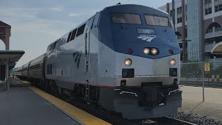 Amtrak 64 / VIA 97 (Maple Leaf) - 90 Departing Oakville