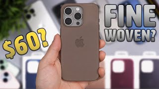 Apple iPhone 15 Pro FineWoven Case Review! Worth It?
