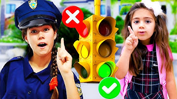 Mia đã lớn và đang học cách tự lập Quy tắc an toàn cho trẻ em từ Nastya Mia và Artem