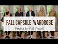 Fall Capsule Wardrobe for Travel || Chic Fall Styles for Women Over 50