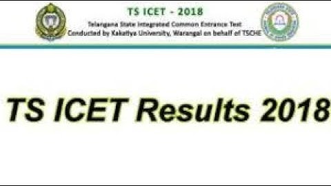 TS ICET 2018 RESULTS ll HOW TO DOWNLOAD RANK CARD ll HOW TO CHECK RESULTS