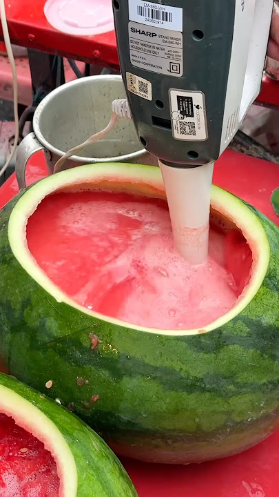 Malaysia's Viral $2 Watermelon Juice