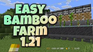 best bamboo farm in track smp . ip is play.trackmc.fun join fast screenshot 5