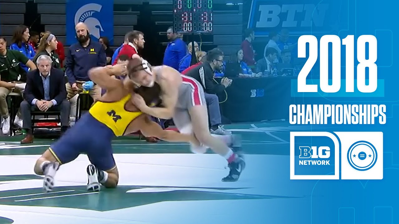 Every Match from the 2018 Big Ten Wrestling Championship Finals | Big Ten Wrestling