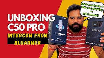 C50 Pro or C30? The Truth About BluArmor’s Intercoms Exposed! 🔥 | Honest Review