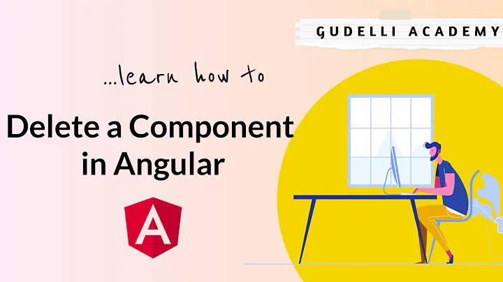 How to delete a Component in Angular Appplications | Angular CLI