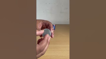 🪙coin & battery 🔋 magic experiment