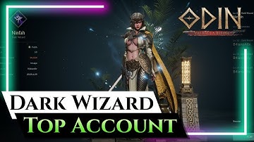 TOP Dark Wizard Account Showcase in Odin: Valhalla Rising 🔥 FULL Progress Breakdown (Max Power!)