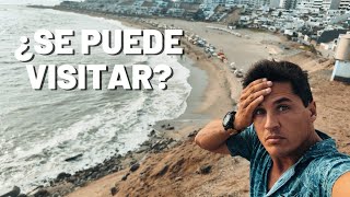 ASÍ ESTÁ LA MEJOR PLAYA DE LIMA , después del Huaico más grande de la historia