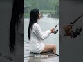 Mancingnya gak dapat ikan malah kehujanan #rain #beautiful #heavyrain