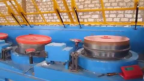 8 Blocks Wire Drawing Machine Production Line in Egypt - YF Metal Tech