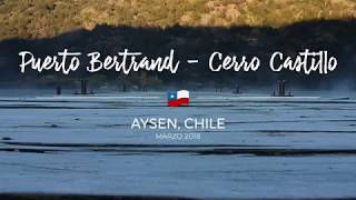 Carretera austral sur. De Puerto Bertrand a Cerro Castillo. Chile. 2018