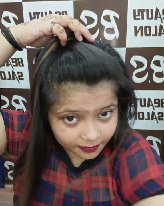 Beautiful half up hairstyle easy everyday hairstyle for girls