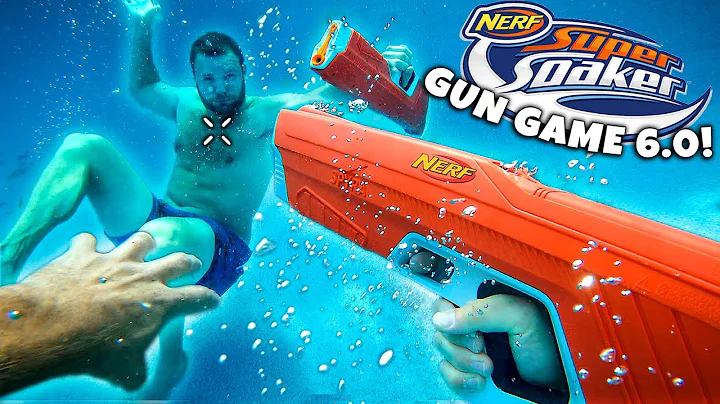 NERF GUN GAME | SUPER SOAKER EDITION 6.0 (Nerf Fir...
