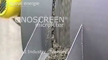 CONOSCREEN®  MICROFILTER -  microfiltration technology for the food and beverages industry