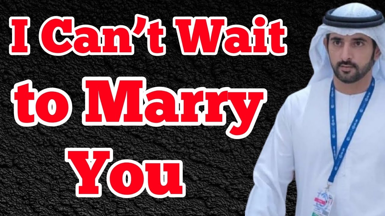 Я с нетерпением жду нашей свадьбы! | Шейх Хамдан | Стихотворение Фаззы | Принц Дубая