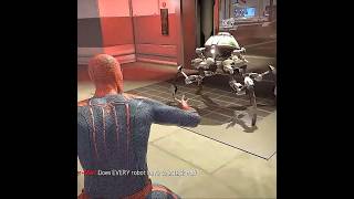The Amazing Spiderman: Rescue Gwen in Oscorp Tower &amp; Fighting Robots Gameplay Moment Guide #gameplay