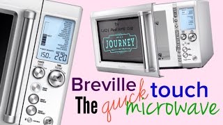 Breville The Quick Touch Smart Microwave Oven Stainless Unboxing Sage By Heston Blumenthal Bmo734