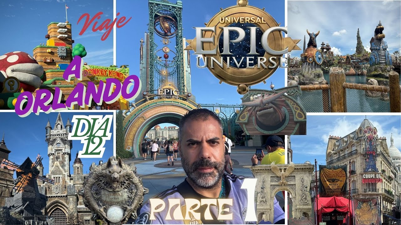 MI VIAJE A ORLANDO: DIA 12; EPIC UNIVERSE PARTE 1. CONOZCO EL NUEVO PARQUE DE UNIVERSAL EPIC!!