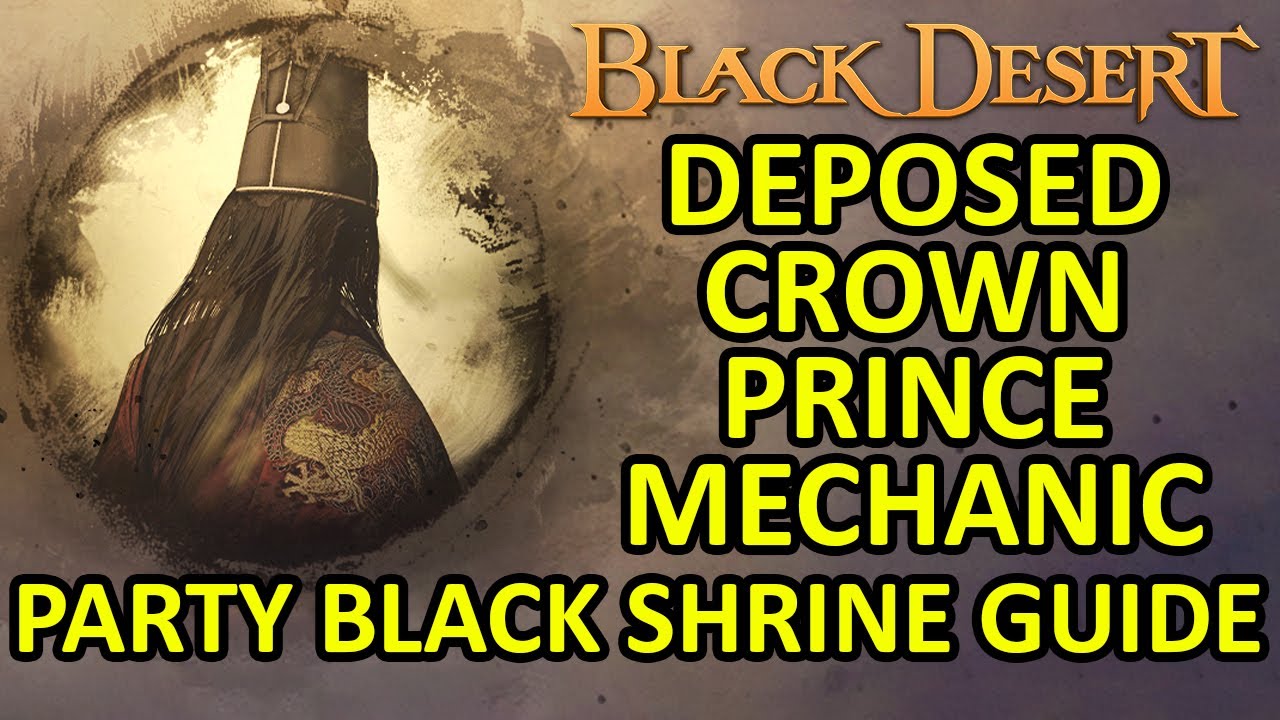 BLACK DESERT ONLINE - PRINCIPE DESERDADO TUTORIAL