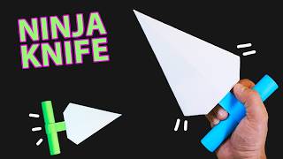 DIY Paper Ninja Dagger (Origami Craft) | DIY Origami Ninja Toy | Easy Paper Craft screenshot 3