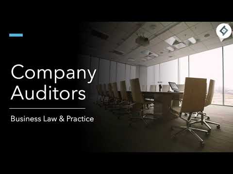 Company Auditors | Business Law & Practice | SQE Prep