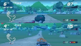 Horizon Chase Turbo: The ghost car is on some x games sheet screenshot 4