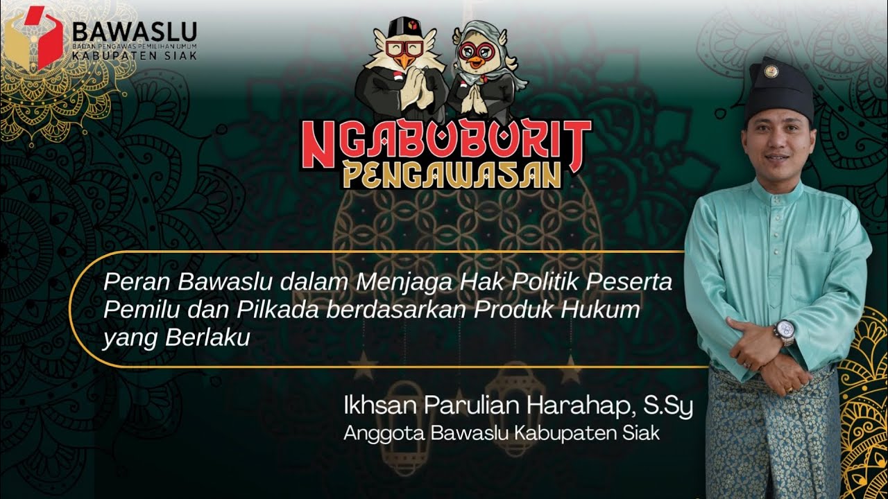 Ngabuburit Pengawasan edisi #3 bersama Koordiv. Hukum dan Penyelesaian Sengketa