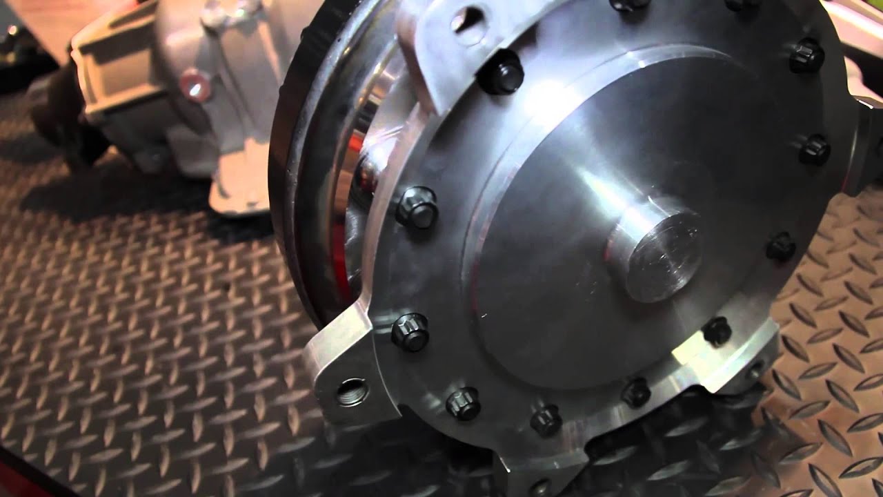 ATI Billet Case Lock Up Converter at PRI 2012 - YouTube