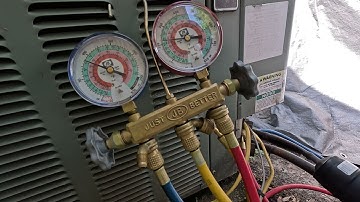 How To Check AC Freon Refrigerant Level R-22 Or R-407C