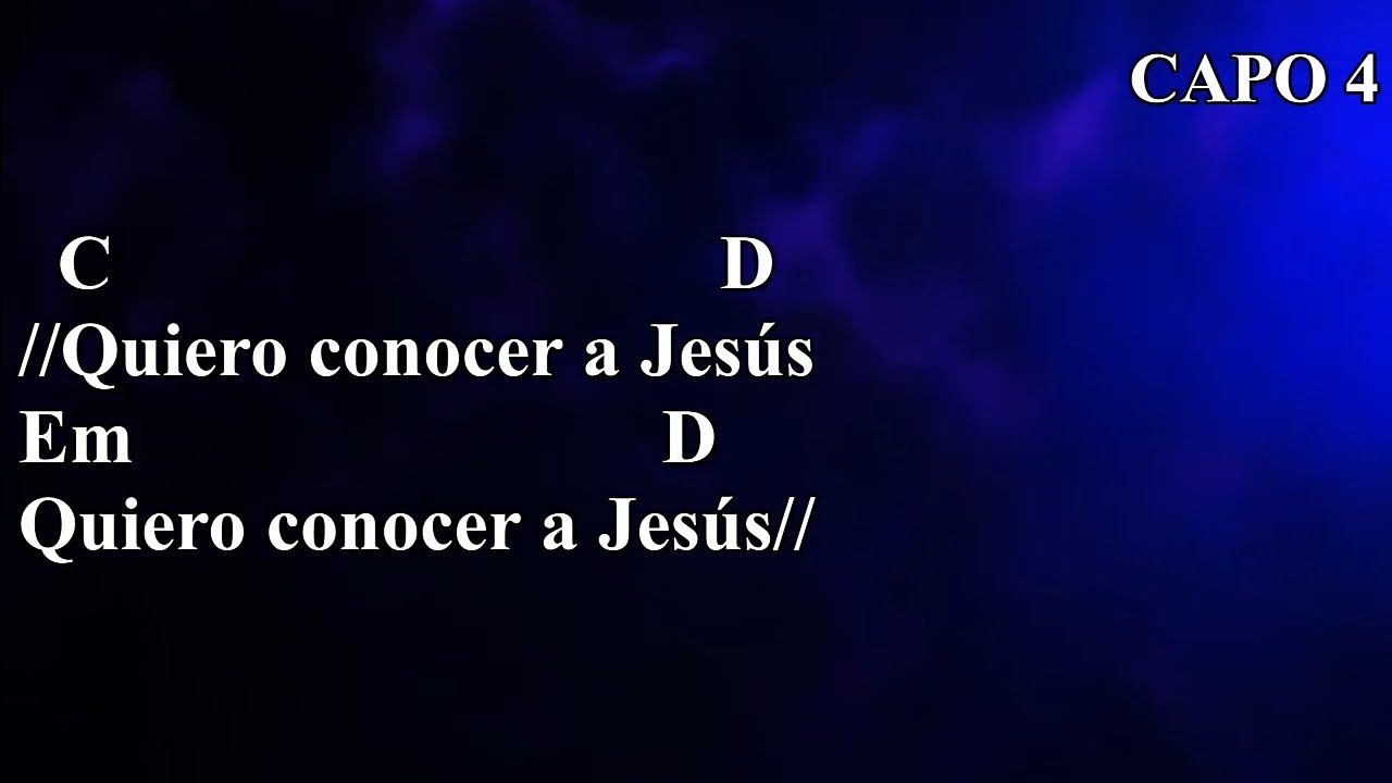 Quiero Conocer a Jesús Llévame de Vuelta Acordes Guitarra Akkorde Chordify Quiero Conocer a Jesús Llévame de Vuelta Acordes Guitarra Akkorde Chordify