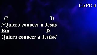 Quiero Conocer a Jesús (Yeshua) - Llévame de Vuelta - Acordes Guitarra chords