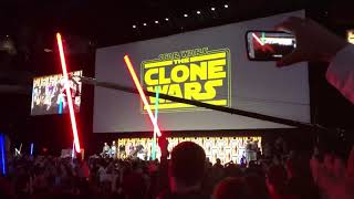 Star Wars The Clone Wars Season 7 Celebration Chicago 2019 Trailer Reaction