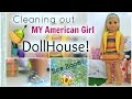 Cleaning out my American Girl Dollhouse Cleaning out my American Girl Dollhouse