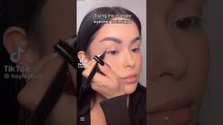 👉🏻 makeup hack👈🏻 that turned okay 👍 #CapCut #explore #trendingsong #fyp #makeuphacks