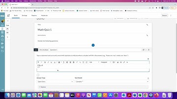 Canvas Fill In The Blank Quiz