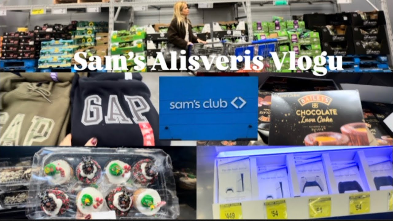 SAM’S MARKET ALISVERIS VLOGU