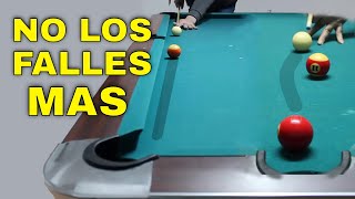 DOS TRUCOS POOL EVITAR DOBLE PICO Y BOLA CURVA | Billar Fanatic