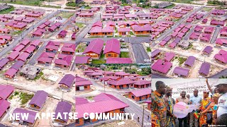 Wow!! APPIATSE residents with joy as Bawumia commissions their new homes after disastrous explos!on!