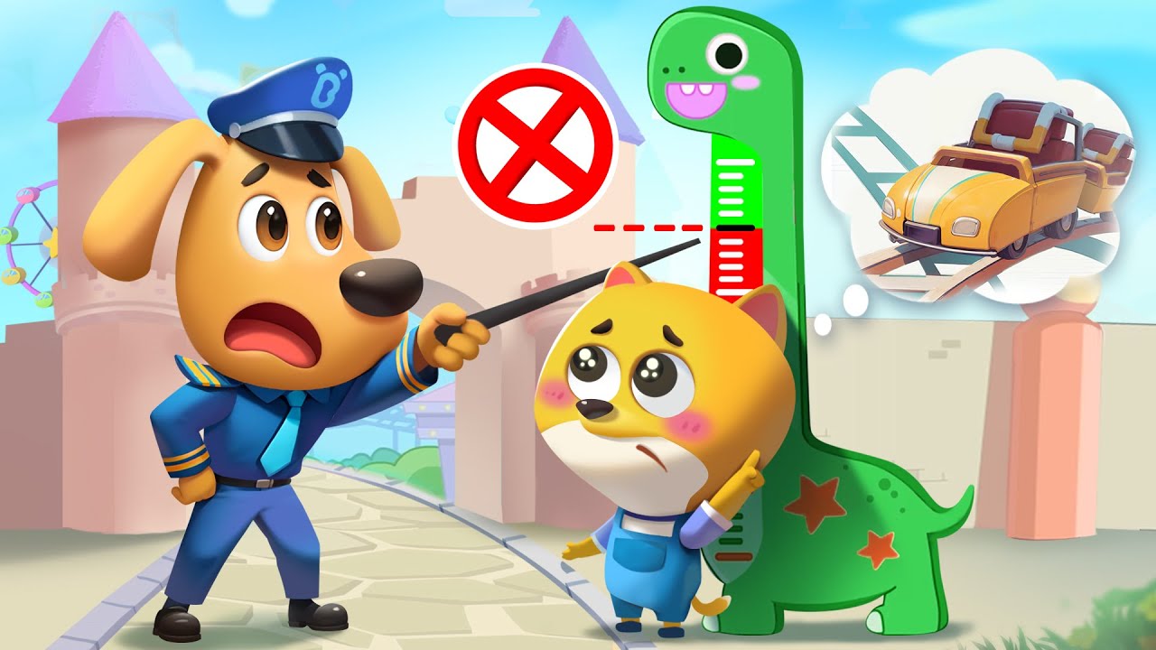 Amusement Rides Safety๐ข| Safety Cartoon | Detective Cartoon | Kids Cartoon | Sheriff Labrador