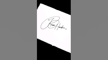 Best Design your name | Ram signature style video | #signature #viral #sign #reels #art #calligraphy