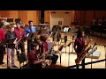 University High School Jazz band plays Blue Sahara by Tom Brier