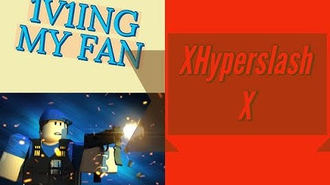 1v1ing a fan | Arsenal Roblox