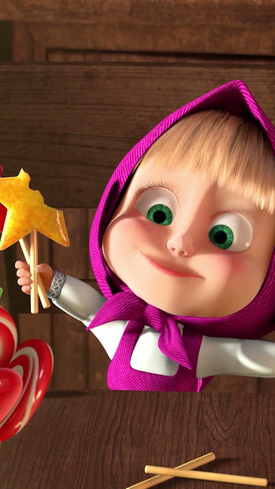 Lolipoplara Dikkat Edin ?⚠️  #shorts #TatliKrizi #maşakocaayı #bebek #kids #mashaandthebear