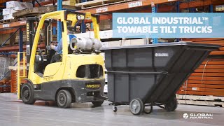 Global Industrial™ Towable Tilt Trucks