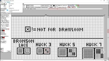 Quickdraw Weaving 3.7.7 Grid View Thread Substitutions