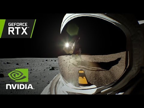 Lunar Landing: NVIDIA RTX Real-Time Ray Tracing Demo