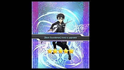 SAO (Memory Defrag) - Upgrade Kirito 4 Star to 5 Star