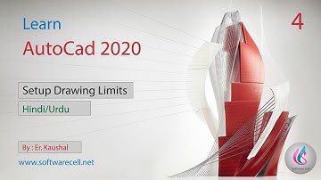 AutoCad 2020 Tutorial - 4 How to Setup Drawing Sheet Limits in Hindi/Urdu