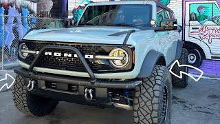 (Does it’s Rub?) 😳 Massive 38s on a Ford Bronco 2 in lift…